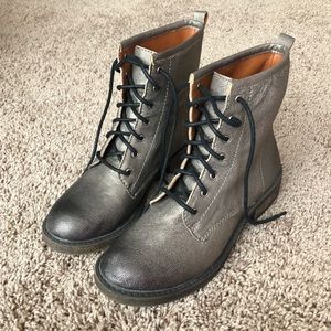 Lucky Brand Lace Up Boots